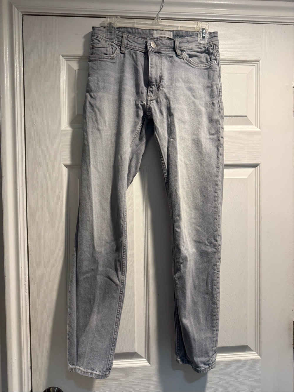 Mango MNG Men's Light Gray Slim Jeans